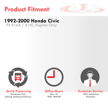 Load image into Gallery viewer, Honda Civic 1992-2000 B-Series B16A B18C Silicone Radiator &amp; Heater Hoses Set Black
