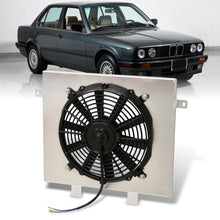 Load image into Gallery viewer, BMW E30 1987-1991 M/T Aluminum Radiator Single Fan Shroud
