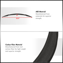 Load image into Gallery viewer, Tesla Model S 2012-2020 Rear Real Carbon Fiber Trunk Spoiler Wing
