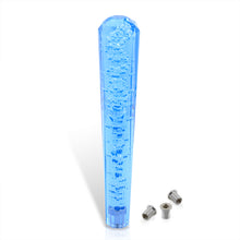 Load image into Gallery viewer, Universal M8 M10 M12 300MM Diamond Bubble Shift Knob Blue
