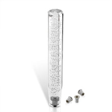 Load image into Gallery viewer, Universal M8 M10 M12 300MM Crystal Octogon Bubble Shift Knob Clear
