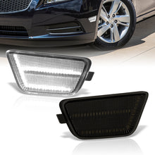 Load image into Gallery viewer, Chevrolet Cruze 2011-2015 / Limited 2016 Front White LED Side Marker Lights Smoke Len
