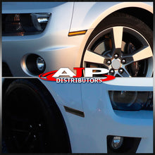 Load image into Gallery viewer, Chevrolet Camaro 2010-2015 Amber LED Front Side Marker Lights Smoke Len
