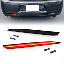 Load image into Gallery viewer, Chrysler 300 300C 2015-2022 Rear Red LED Reflector Lights Smoke Len
