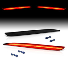 Load image into Gallery viewer, Chrysler 300 300C 2015-2022 Rear Red LED Reflector Lights Smoke Len
