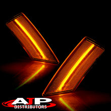 Load image into Gallery viewer, Ford Ranger 2019-2022 Front Amber LED Side Marker Lights Clear Len
