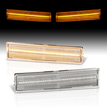 Load image into Gallery viewer, Ford Bronco F100 F150 F250 F350 1980-1986 Front Amber LED Side Marker Lights Clear Len
