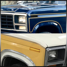 Load image into Gallery viewer, Ford Bronco F100 F150 F250 F350 1980-1986 Front Amber LED Side Marker Lights Smoke Len
