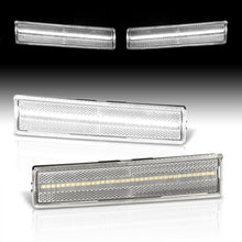 Load image into Gallery viewer, Ford Bronco F100 F150 F250 F350 1980-1986 Front White LED Side Marker Lights Clear Len
