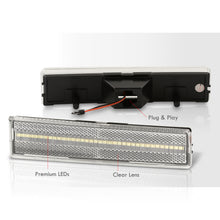 Load image into Gallery viewer, Ford Bronco F100 F150 F250 F350 1980-1986 Front White LED Side Marker Lights Clear Len
