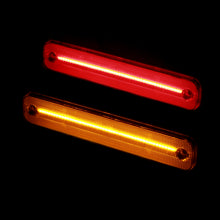 Load image into Gallery viewer, Hummer H2 2003-2009 4 Piece Front Amber &amp; Rear Red LED Side Marker Lights Clear Len
