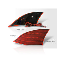 Load image into Gallery viewer, Lexus IS200t IS250 IS300 IS350 2014-2020 Rear Red LED Reflector Lights Red Len
