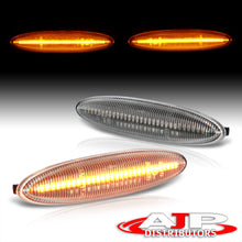 Load image into Gallery viewer, Lexus IS250 IS350 2006-2013 / SC430 2006-2010 / ES350 2006-2009 Front Amber Sequential LED Side Marker Lights Clear Len
