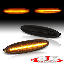 Load image into Gallery viewer, Lexus IS250 IS350 2006-2013 / SC430 2006-2010 / ES350 2006-2009 Front Amber Sequential LED Side Marker Lights Smoke Len
