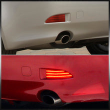 Load image into Gallery viewer, Lexus IS250 IS350 2006-2013 Rear Red LED Reflector Lights Red Len
