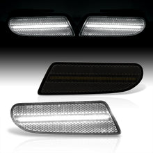 Load image into Gallery viewer, Mercedes Benz S-Class W220 2000-2006 Front White LED Side Marker Lights Smoke Len
