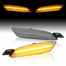 Load image into Gallery viewer, Porsche Cayenne 2015-2019 Front Amber LED Side Marker Lights Clear Len
