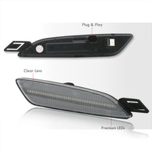 Load image into Gallery viewer, Porsche Cayenne 2015-2019 Front Amber LED Side Marker Lights Clear Len
