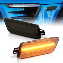 Load image into Gallery viewer, Porsche Macan 2015-2022 Front Amber LED Side Marker Lights Smoke Len
