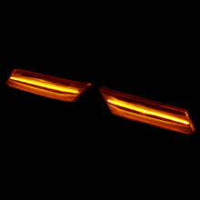 Load image into Gallery viewer, Porsche Carrera 997 2005-2012 / Boxster 987 2005-2012 / Cayman 987 2005-2012 Front Amber LED Side Marker Lights Clear Len
