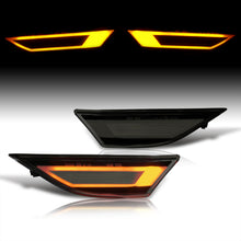 Load image into Gallery viewer, Porsche Carrera 991 2012-2019 / Boxster 981 718 2013-2021 / Cayman 982 2014-2022 Front Amber LED Side Marker Lights Clear Len
