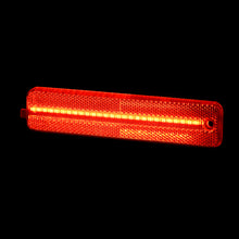 Load image into Gallery viewer, Pontiac Firebird 1998-2002 4 Piece Front Amber &amp; Rear Red LED Side Marker Lights Clear Len
