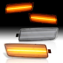 Load image into Gallery viewer, Volkswagen (USA Car Only) GTI 2006-2009 / Jetta Mk5 2005-2010 / Rabbit 2006-2009 / R32 2008 Front Amber LED Side Marker Lights Clear Len
