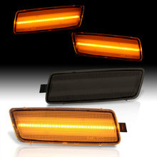 Load image into Gallery viewer, Volkswagen (USA Car Only) GTI 2006-2009 / Jetta Mk5 2005-2010 / Rabbit 2006-2009 / R32 2008 Front Amber LED Side Marker Lights Smoke Len
