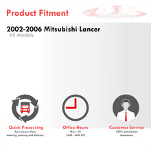 Load image into Gallery viewer, Mitsubishi Lancer 2002-2006 Front Lower Strut Bar Blue
