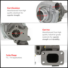 Load image into Gallery viewer, T3 Oil Cooled Turbo Charger (T3 Inlet Flange/4 Bolt Outlet/.50AR Compressor/.48AR Turbine)
