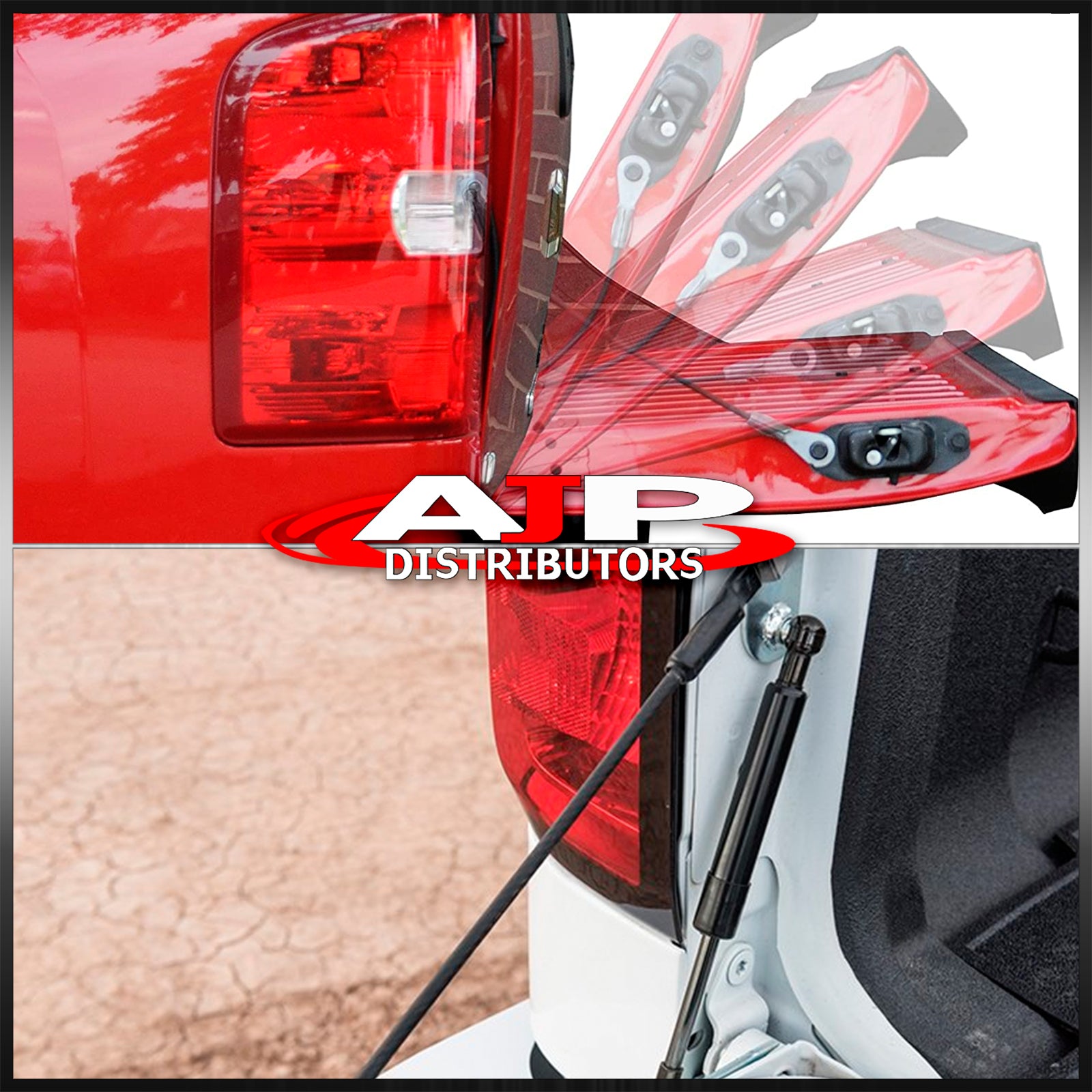 Tailgate Assist Shock Struts For 2007-2018 Silverado / Sierra – Direct Fit Rear Lift Support