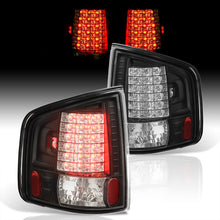 Load image into Gallery viewer, Chevrolet S10 Truck 1994-2004 / GMC Sonoma 1994-2004 / Isuzu Hombre 1996-2000 LED Tail Lights Black Housing Clear Len
