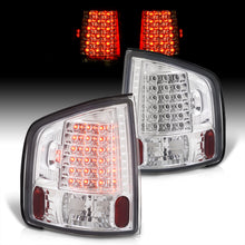 Load image into Gallery viewer, Chevrolet S10 Truck 1994-2004 / GMC Sonoma 1994-2004 / Isuzu Hombre 1996-2000 LED Tail Lights Chrome Housing Clear Len
