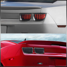 Load image into Gallery viewer, Chevrolet Camaro 2010-2013 Sequential LED Tail Lights Black Housing Clear Len
