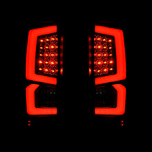 Load image into Gallery viewer, Chevrolet Silverado 2007-2013 LED Bar Tail Lights Black Housing Smoke Len White Tube
