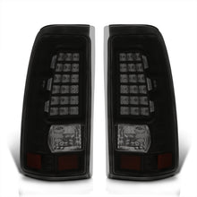 Load image into Gallery viewer, Chevrolet Silverado 1999-2006 / GMC Sierra 1999-2006 LED Tail Lights Black Housing Smoke Len
