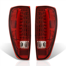 Load image into Gallery viewer, Chevrolet Colorado 2004-2012 LED Tail Lights Chrome Housing Red Len
