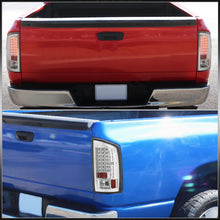 Load image into Gallery viewer, Dodge Ram 1500 2007-2008 / 2500 3500 2007-2009 LED Tail Lights Chrome Housing Clear Len

