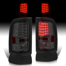 Load image into Gallery viewer, Dodge Ram 1500 1994-2001 / 2500 3500 1994-2002 LED Tail Lights Chrome Housing Smoke Len
