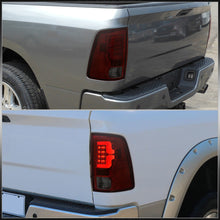 Load image into Gallery viewer, Dodge Ram 1500 2009-2018 / 2500 3500 2010-2018 LED Bar Tail Lights Chrome Housing Red Smoke Len White Tube (Excluding OEM LED Models)
