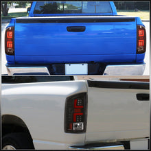 Load image into Gallery viewer, Dodge Ram 1500 2007-2008 / 2500 3500 2007-2009 LED Bar Tail Lights Black Housing Clear Len Red Tube (Excluding OEM LED Models)
