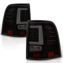 Load image into Gallery viewer, Ford Explorer 2002-2005 LED Bar Tail Lights Black Housing Smoke Len White Tube
