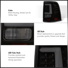 Load image into Gallery viewer, Ford Explorer 2002-2005 LED Bar Tail Lights Black Housing Smoke Len White Tube
