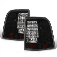 Load image into Gallery viewer, Ford Explorer 2002-2005 LED Tail Lights Black Housing Clear Len
