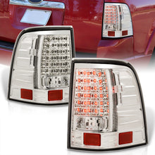 Load image into Gallery viewer, Ford Explorer 2002-2005 LED Tail Lights Chrome Housing Clear Len
