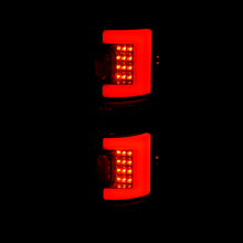 Load image into Gallery viewer, Ford F150 Styleside 2009-2014 LED Bar Tail Lights Black Housing Clear Len Red Tube
