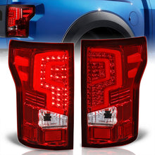 Load image into Gallery viewer, Ford F150 2018-2020 LED Bar Tail Lights Chrome Housing Red Len (Excluding OEM LED Models)
