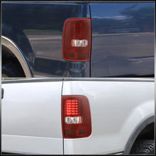 Load image into Gallery viewer, Ford F150 Styleside 2004-2008 LED Tail Lights Chrome Housing Red Len
