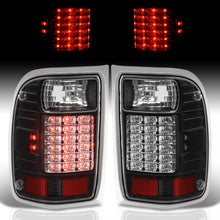 Load image into Gallery viewer, Ford Ranger 2001-2011 LED Tail Lights Black Housing Clear Len (Excluding STX Models)
