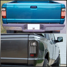 Load image into Gallery viewer, Ford Ranger 2001-2011 LED Tail Lights Black Housing Clear Len (Excluding STX Models)
